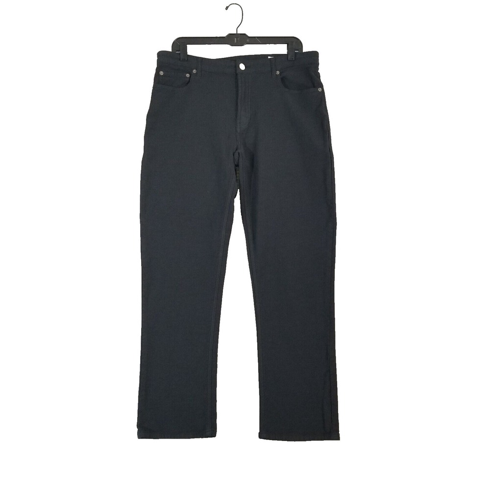 32° Cool sweatpants jeans men's 34x30 regular straight black Flex stretch pants‎